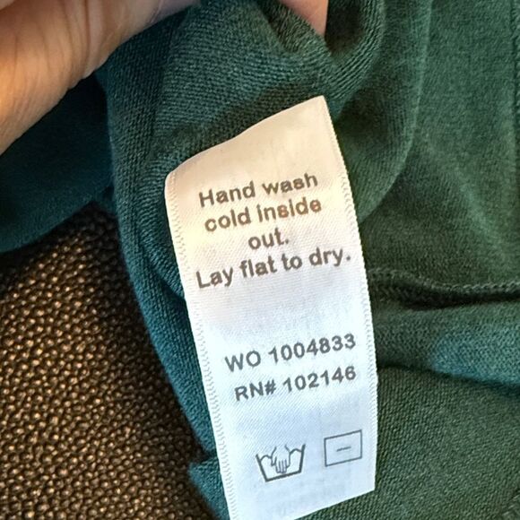 Michael Stars Forest Green Ivy Madison Brushed Jersey Sweater size XL NWT - Picture 7 of 10